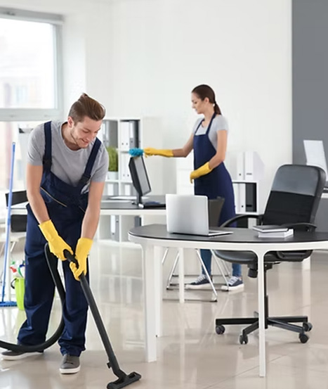 After-hours office cleaning